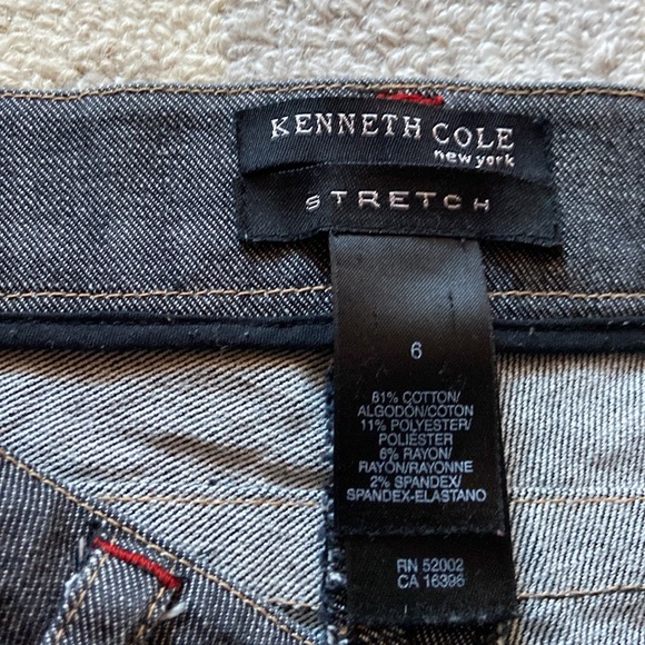 Vintage Kenneth Cole low rise boot cut denim size 6 in space gray. - Picture 5 of 9